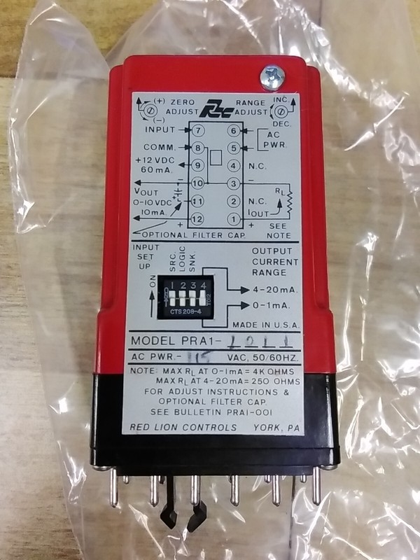 Red Lion Controls PRA1-1011 115VAC