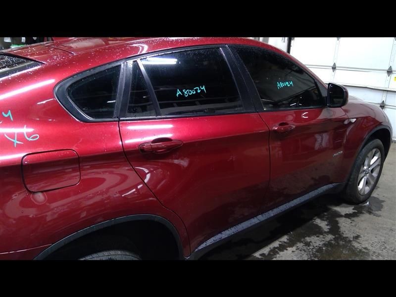 Passenger Right Rear Side Door Maroon Fits 08-14 BMW X6 599167