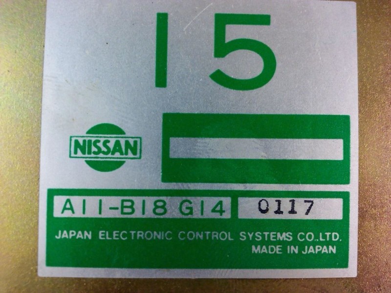 Engine ECM Electronic Control Module Right Hand Kick Panel Fits 90 240SX 67976