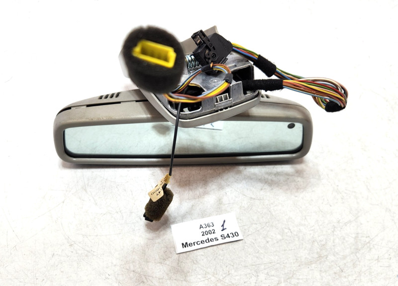 ✅ 00-06 OEM Mercedes S430 S500 S600 W220 Front Interior Rear View Mirror*
