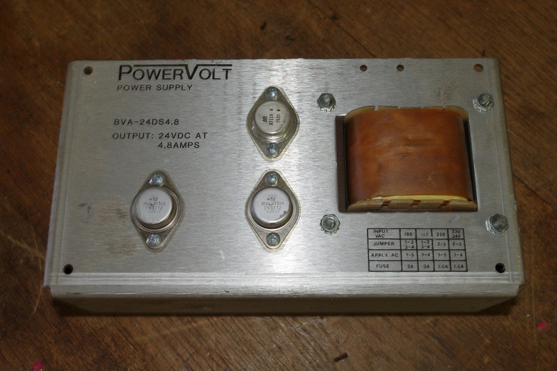 Power Volt BVA-24DS4.8 24 VDC Power Supply *FREE SHIPPING*