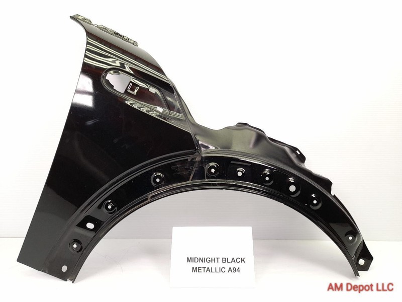 2012 Mini Cooper S R55 R56 R57 R58Front Right Passenger Fender Midnight Black