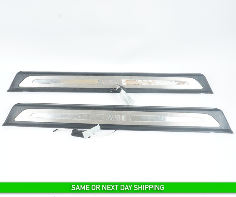 2012 - 2018 BMW 650i 640i DOOR SILL PLATE TRIM PANEL COVER LEFT & RIGHTOEM