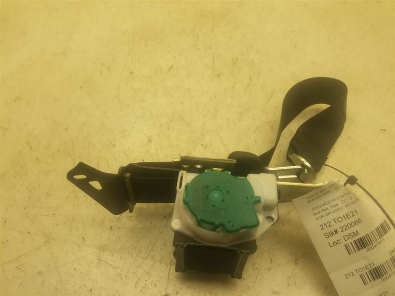 2021 TOYOTA COROLLA PASSENGER SIDE REAR SEAT BELT ASSEMBLY