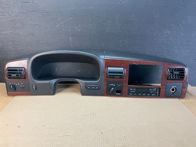 2005 2007 Ford F250 F350 Speedometer Climate Control Radio Panel Bezel AE3426 DG