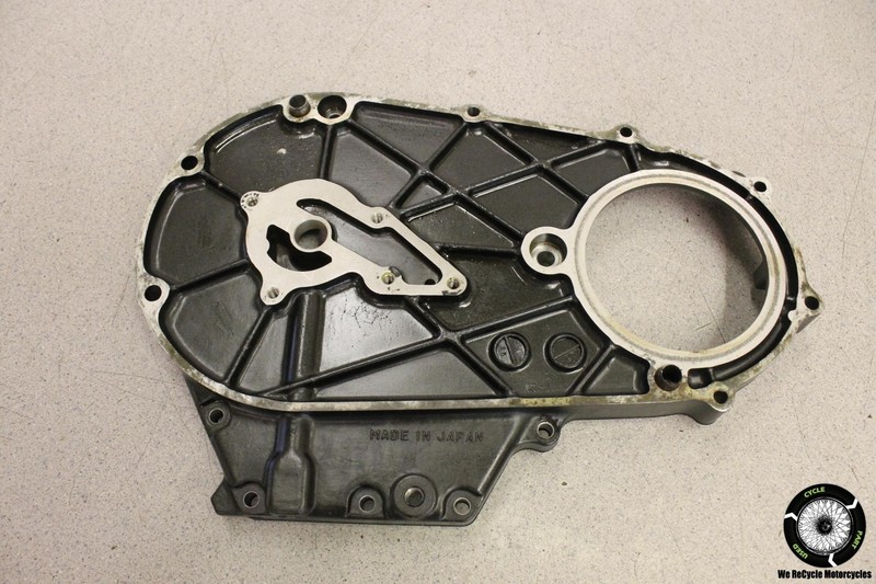 2004 Yamaha Road Star XV1700A ENGINE TRANSMISSION SIDE COVER PLATE XV 1700 04