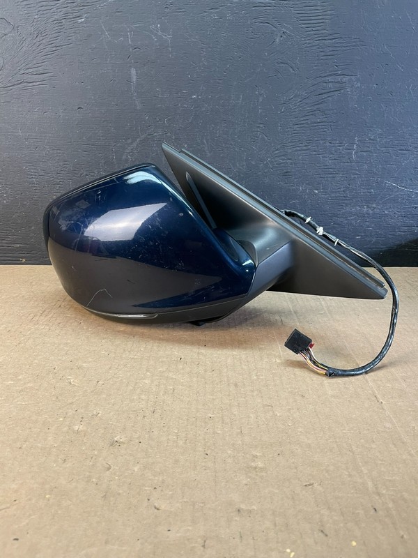 2009 to 2012 Audi Q5 Right Passenger Side Door View Power Mirror Oem AD0316 DW