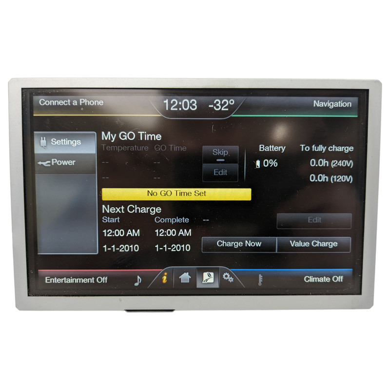 12-14 Ford Focus Info Navigation Display Screen control modul BM5T-18B955-FD OEM