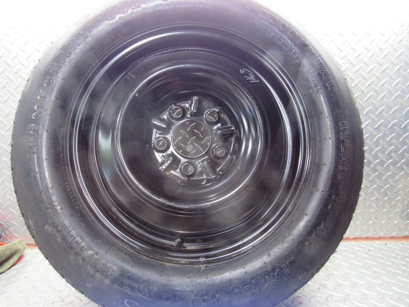 2010 JEEP COMPASS COMPACT / DONUT SPARE WHEEL RIM TIRE GOOD YEAR T155 / 90D16