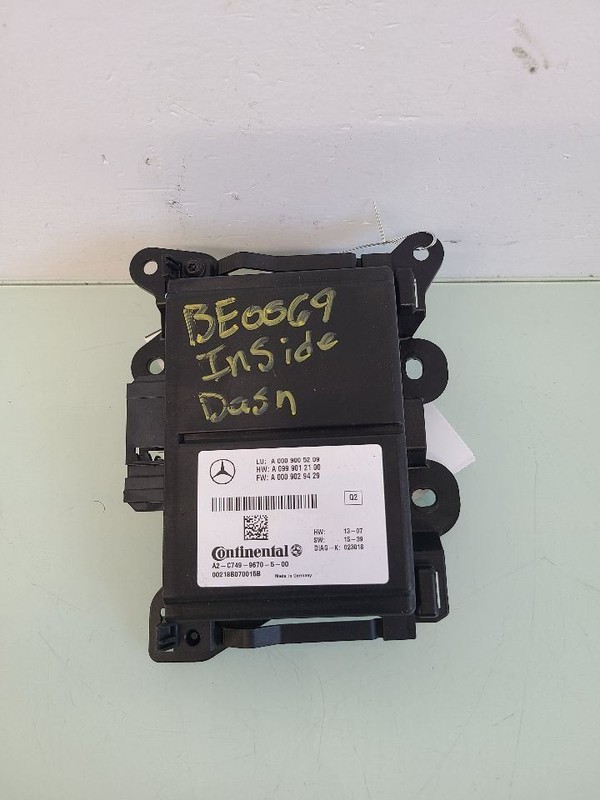 Chassis ECM 231 Type Sl Models Driver Assist Fits 17-20 MERCEDES S-CLASS 582160