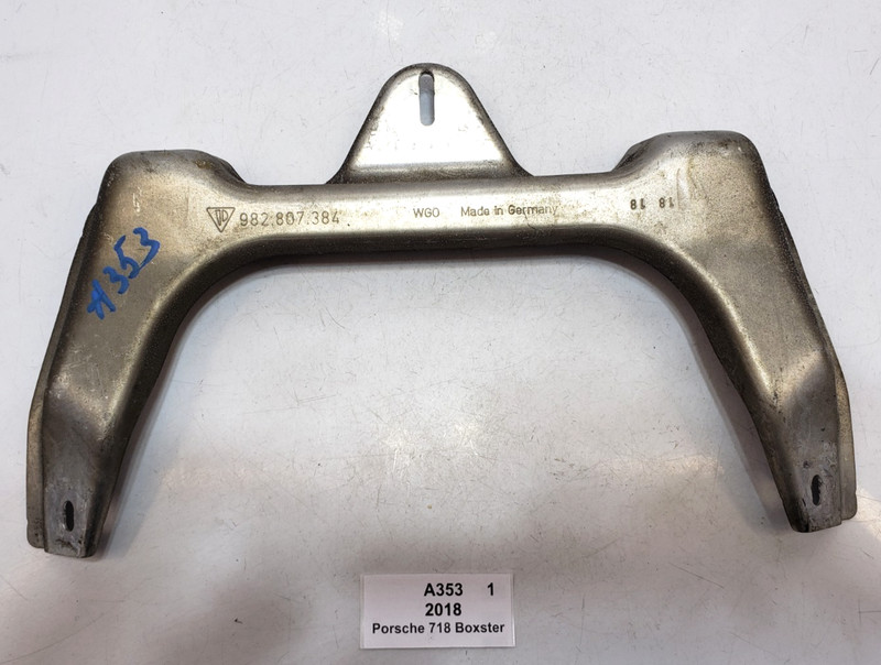 ✅ 17-24 OEM Porsche 718 Boxster 982 Rear Lower Bumper Heat Shield Bracket 36k