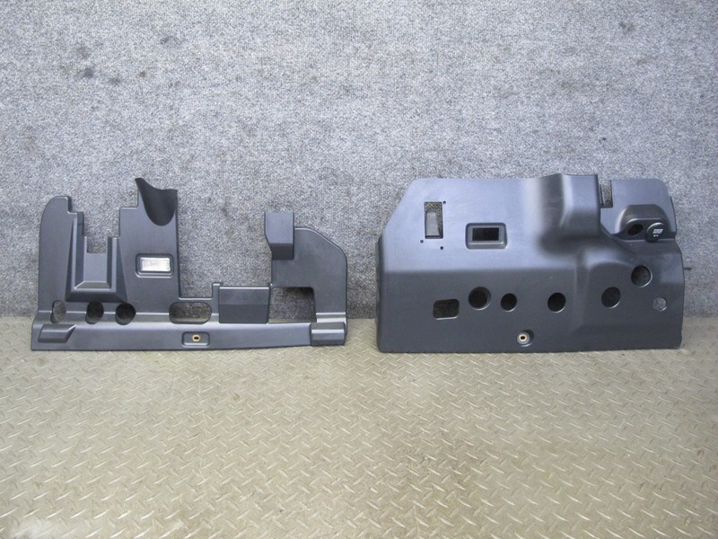 2011-2018 PORSCHE CAYENNE 958 UNDER DASH LEFT & RIGHT SIDE FOOTWELL COVER SET