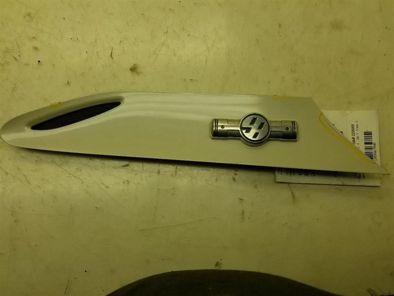 2015 SCION FR-S PASSENGER RIGHT FENDER MOULDING WHT-KIX