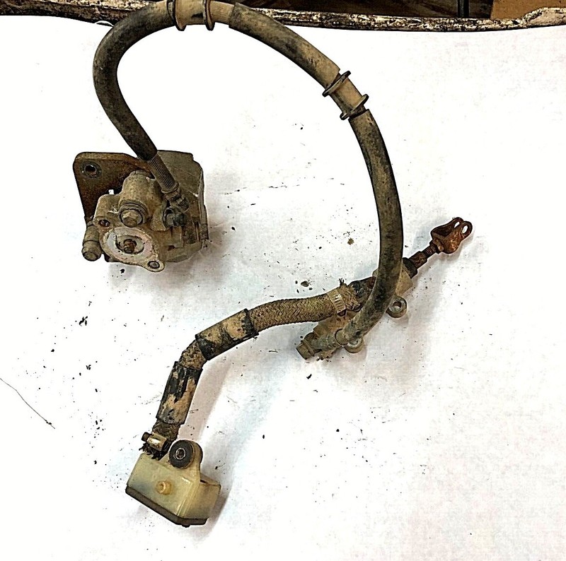 Honda ATV 300E Rear Brake Caliper and Master Cylinder Assy 43510-HM3-A62