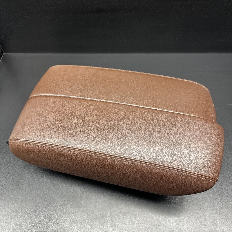 Front Center Console Armrest Comfort Brown Leather OEM Audi A8 A8L S8 D4 11-18