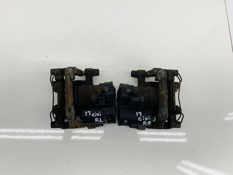 2016-2021 HONDA CIVIC FWD REAR LEFT & RIGHT SIDE BRAKE CALIPER SET OEM