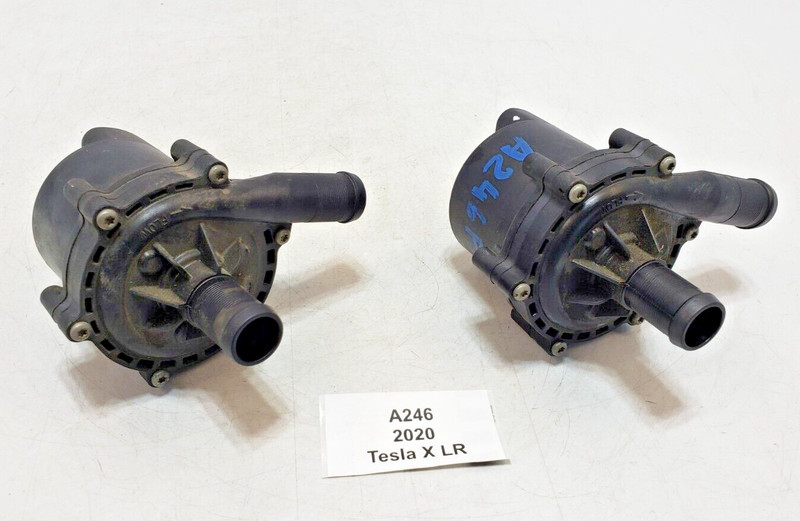 ✅ 2016-2020 OEM Tesla Model X S Left Right Electric Water Coolant Pump SET