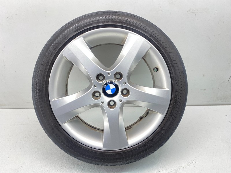 08-14 BMW E82 E88 128 135 17 Inch Alloy Wheel Rim W/ Tire 17x7 Style 142 OEM ✅