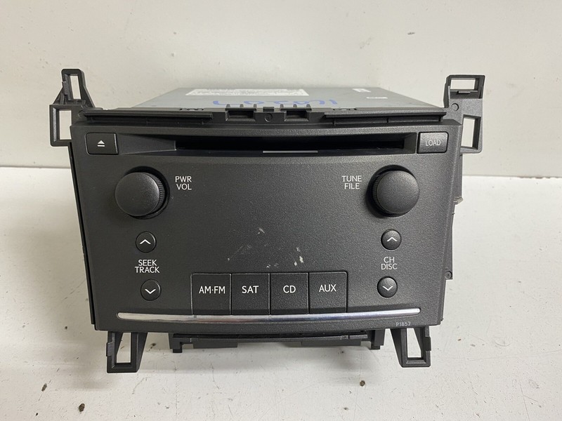 2010-2012 Lexus HS250H P1857 Radio Stereo 2 DIN Disc CD Player 86120-75200