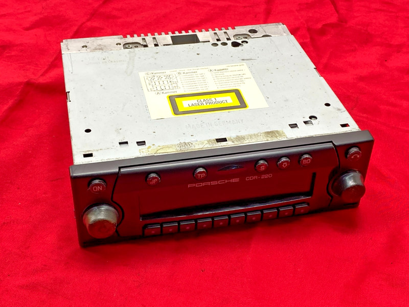 99-02 Porsche 911 996 Boxster 986 Dashboard Audio Radio Stereo Receiver 78K OEM✅