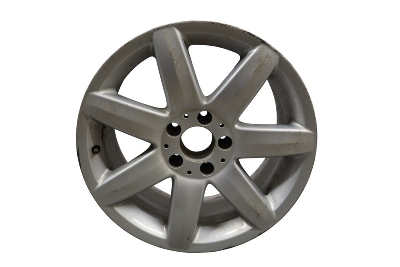 03-12 Mercedes R230 SL600 SL500 8.5 X 17 17" Wheel Rim Silver 2304010902 Oem