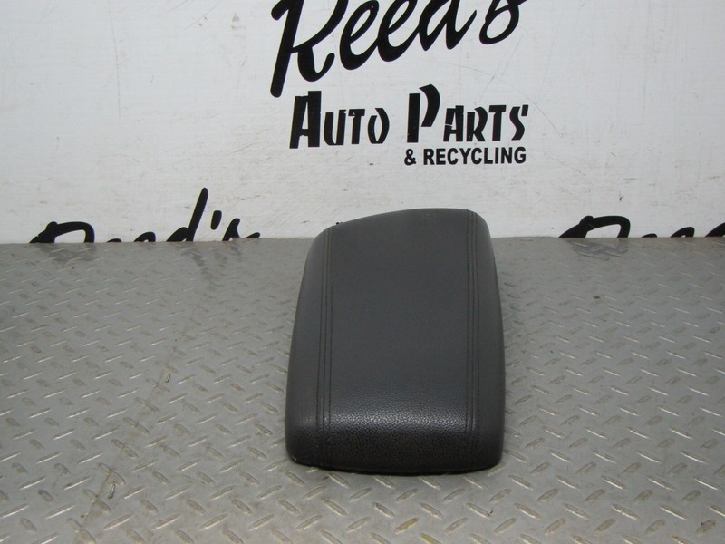 14-15 Kia Optima Leather Black Center Console Lid Armrest Cover OEM