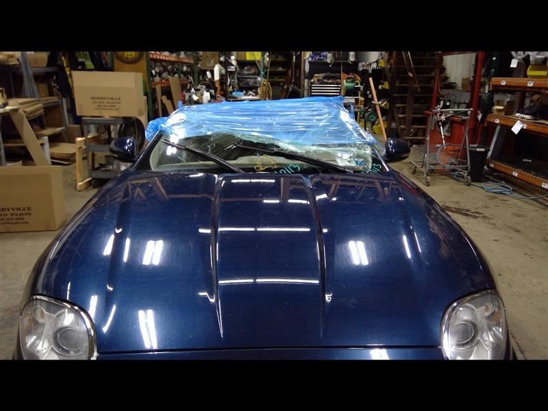 Hood Bonnet Blue Paint code JJX Xk Without Louvers Fits 07-15 XK 751060