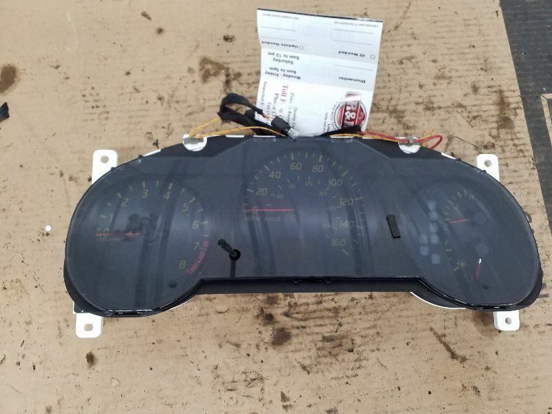 Speedometer Cluster MPH 6 Cylinder With ABS Fits 02-03 ALTIMA 204956