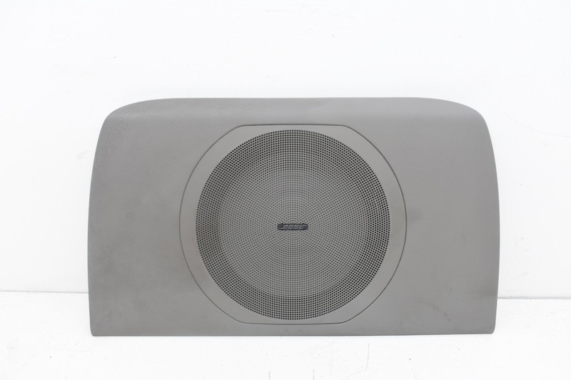 03-08 NISSAN 350Z BOSE SPEAKER SUBWOOFER COVER TRIM PANEL BEZEL GRAY OEM KW82
