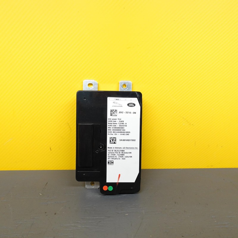 2017-2020 JAGUAR F-PACE Telematics Communication Control Module J8a270718dn