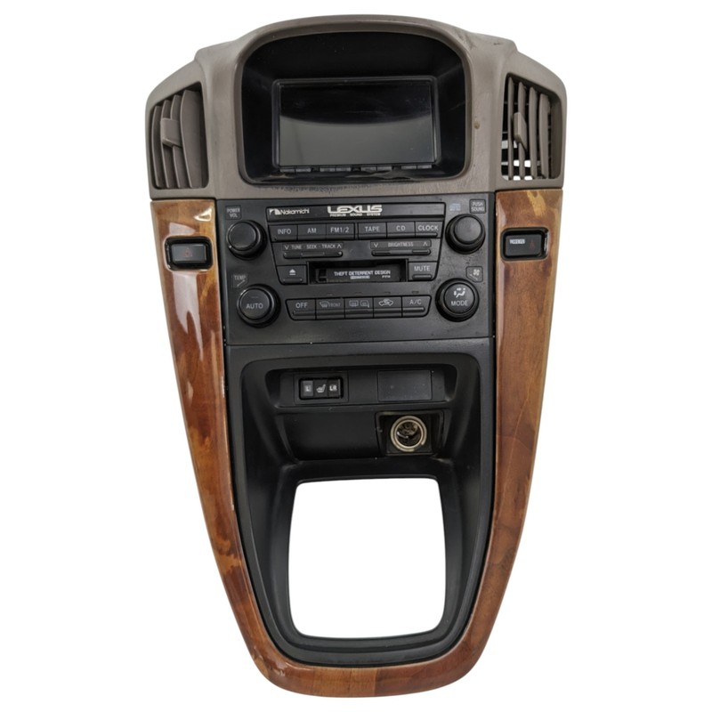 1999-2003 Lexus RX300 Audio Radio Navigation Climate Screen 86110-48030 OEM