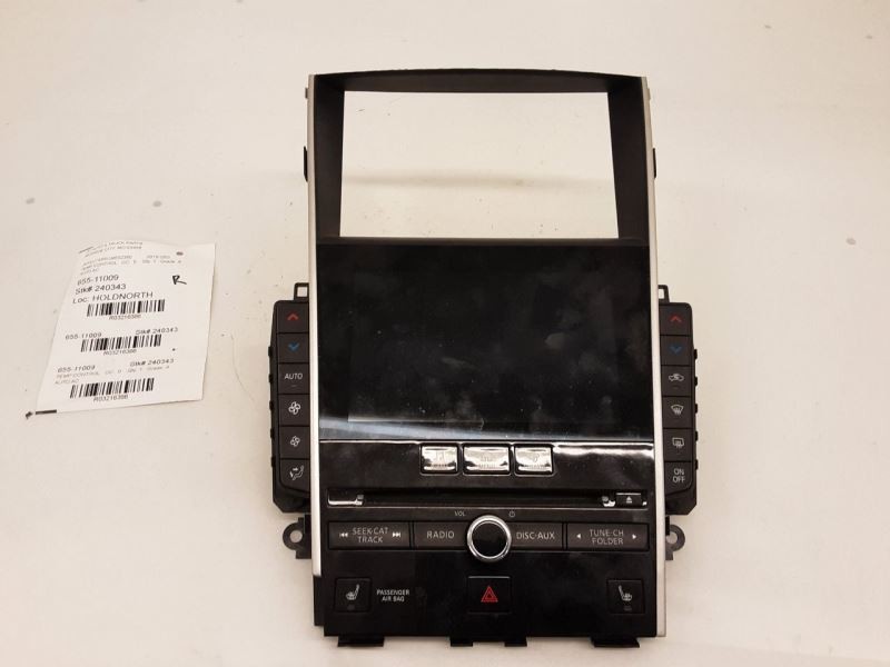 Temperature Control 6 Speaker System Audio Fits 15-19 INFINITI Q50 3216386