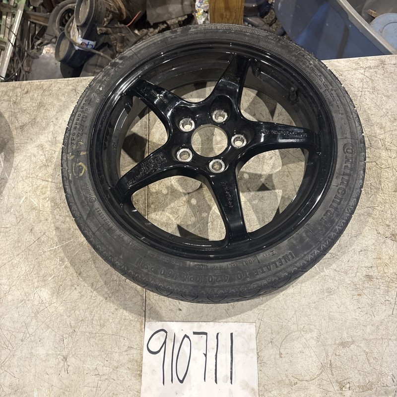 06-11 Cadillac DTS Spare Donut Compact Emergency Wheel Rim Tire T125/70R17 OEM