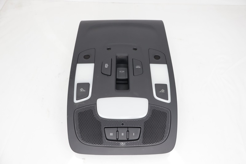 ✅ 12-18 Audi A7 Quattro Front Overhead Console Dome Light Lamp Switch Black OEM