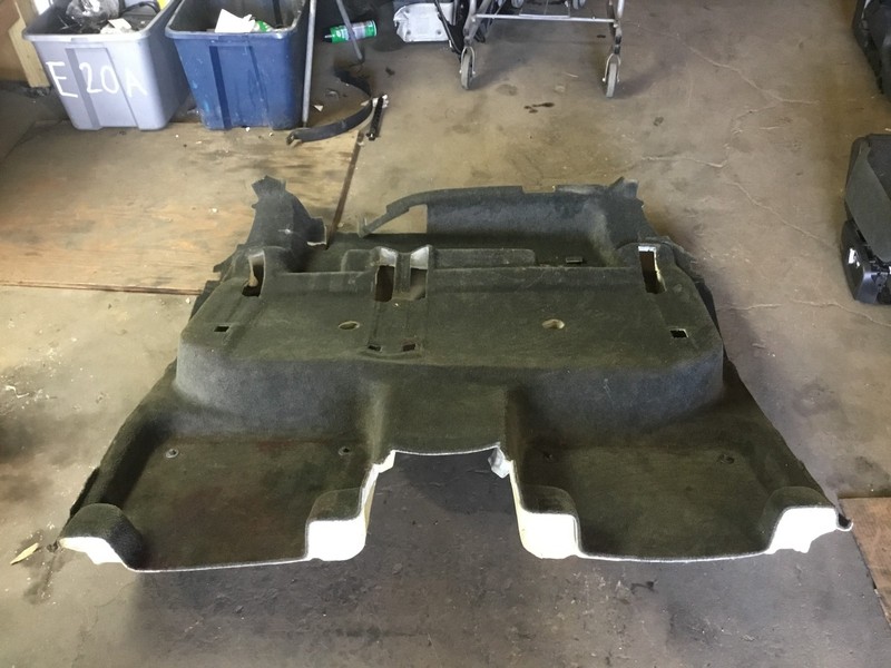 Bentley Bentayga 2019 V8 Rear Floor Carpet Mat Liner Cover 16-20 :Y