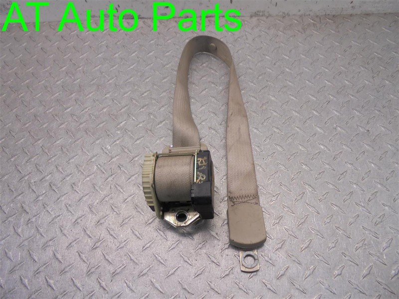2003 BUICK RENDEZVOU PASSENGER RIGHT 2ND ROW REAR SEAT BELT RETRACTOR TAN OEM