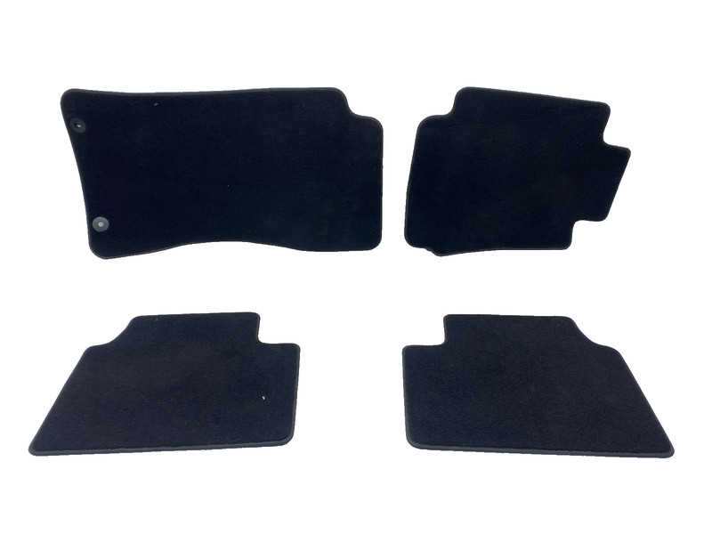 17 18 19 ALFA ROMEO GIULIA FRONT & REAR CARPET FLOOR MATS 4PCS OEM #A0.62