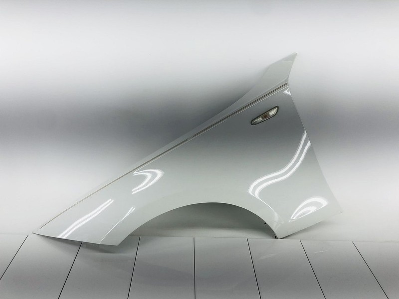 08-13 BMW 128I E82 FRONT LEFT DRIVER SIDE FENDER PANEL ALPINE WHITE OEM #164