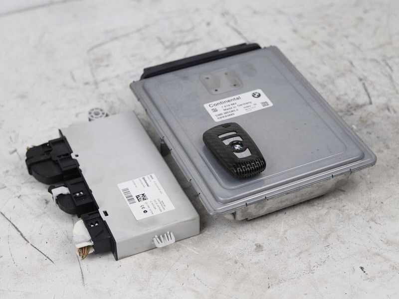 11-12 BMW ACTIVE HYBRID 7 - 4.4L ECM DME MSD85.4 IGNITION IMMOBILIZER MODULE SET