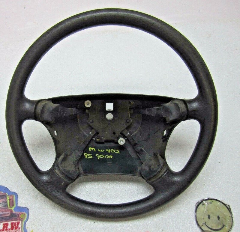 STEERING WHEEL TRIM BLACK FOAM GRIP LEFT DRIVER SIDE 95 96 97 98 SAAB 9000 WORN