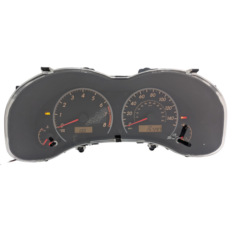 09-10 Toyota Corolla Speedometer Instrument Cluster Gauges 8380002V6000 OEM 267K