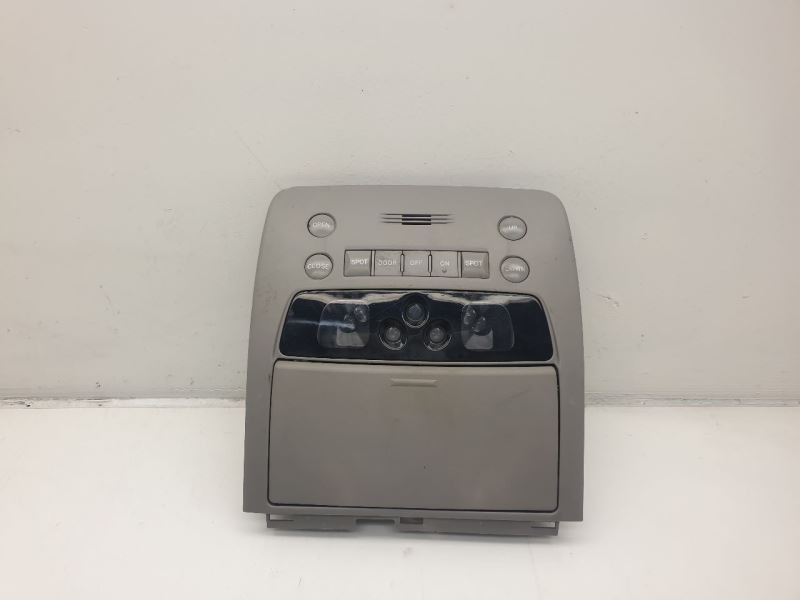 06-07 LEXUS GS430 GRAY FRONT OVERHEAD ROOF CONSOLE ASSEMBLY