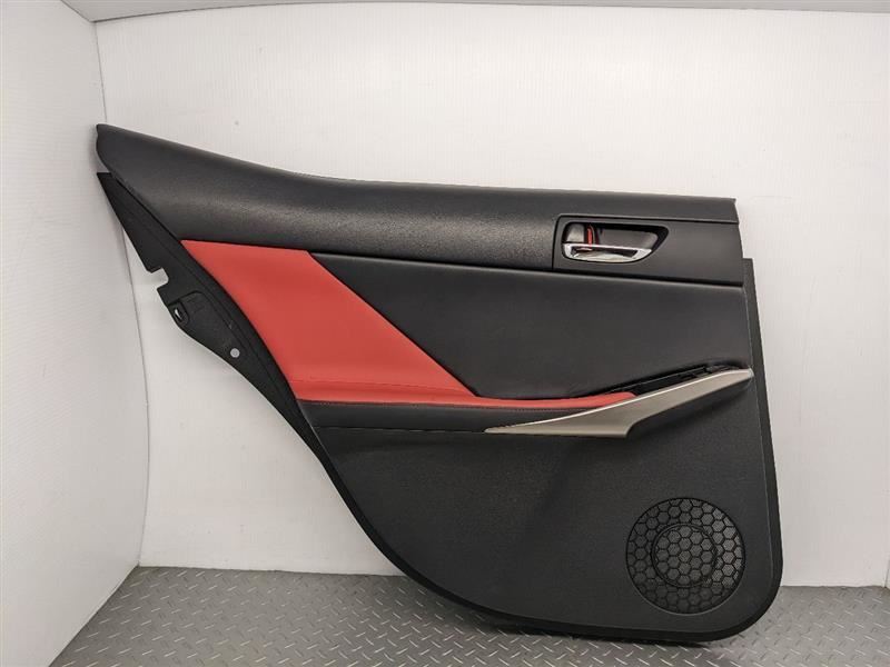 2014 2015 2016 2017 LEXUS IS250 IS350 F SPORT SEDAN LEFT REAR DOOR TRIM 144664