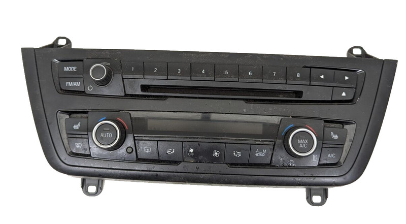 2012-2016 Bmw F30 320i Radio Control Panel 9363499