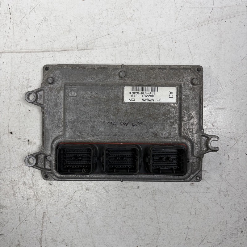 09-10 Acura TSX AT ECU ECM Engine Control Unit Module 37820-RL5-A53 OEM