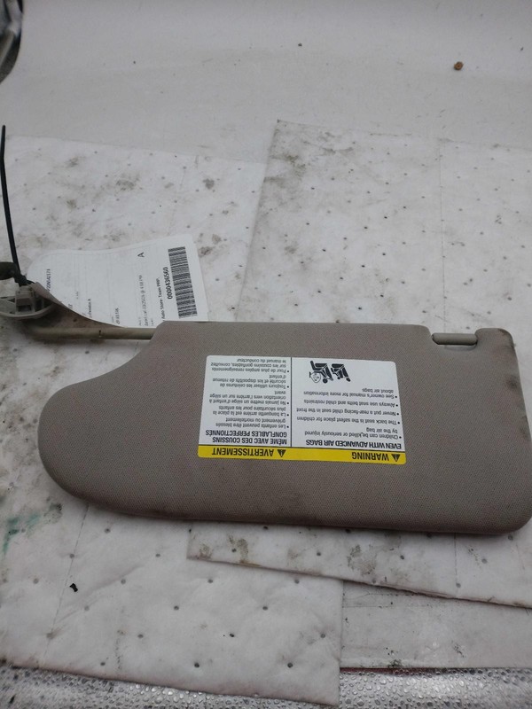 2013 Nissan Altima Sun Visor Tan 4DR Sedan OEM Used Part 299036