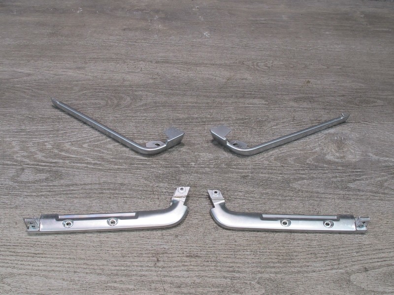 2006-2012 BENTLEY CONTINENTAL FLYING SPUR FRONT INTERIOR CHROME TRIM PANEL SET