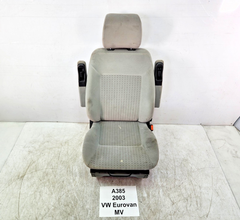 ✅ 99-03 OEM Volkswagen Eurovan MV Front Right Passenger Seat Cloth Gray NOTE*
