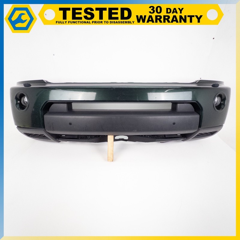 10-13 LAND ROVER L319 LR4 FRONT BUMPER COVER PANEL ASSEMBLY GREEN OEM