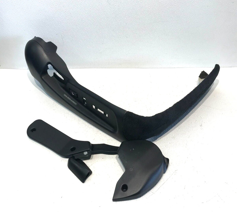 02-10 Lexus Z40 SC430 Front Right Lower Seat Cover Panel Trim Black LA20 OEM